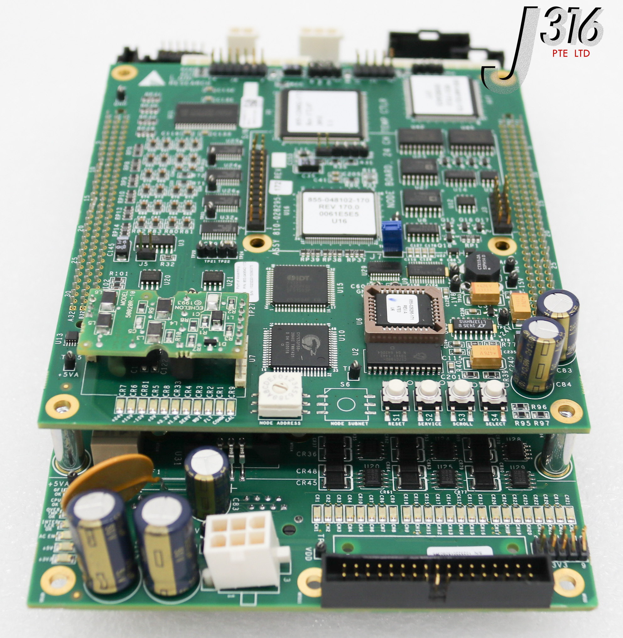 34423 LAM RESEARCH PCB ASSY, 24 CH TEMP CTL, 810-028296-171 853
